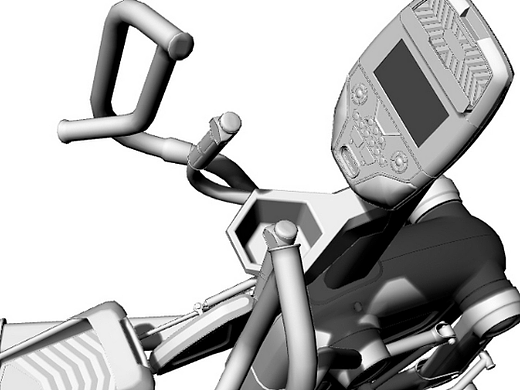 bowflex弓形侧向XLX5跑步机健身器材模型