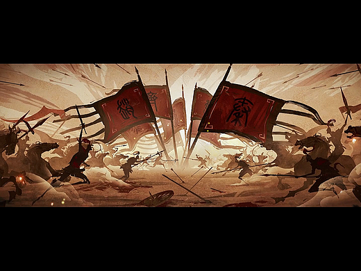 手游《无悔华夏：春秋战国》开场动画