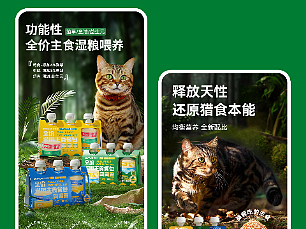 猫粮详情页宠物用品狗粮猫条罐头宠物零食详情页