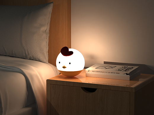 小黄鸡夜灯