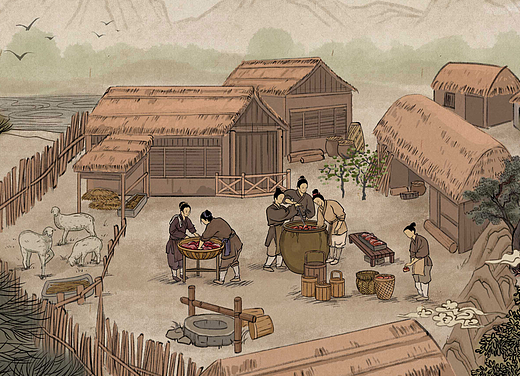 「唐风里」烤肉×历史长卷