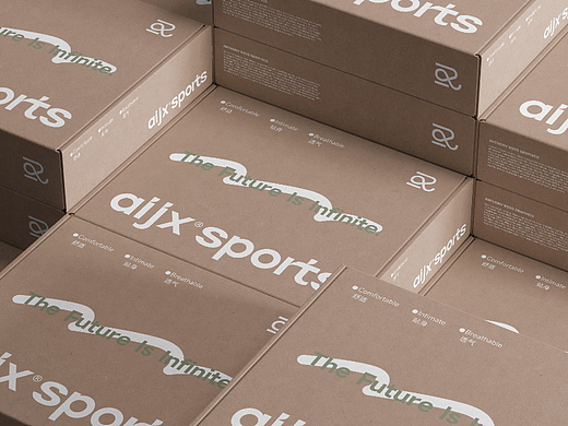 AIJX SPORTS 贴身衣物 品牌视觉设计