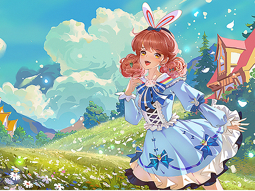 兔子装（个人主页-ZNjQ1MDEwNjg=） - 艺术插画 - 站酷设计师糖糖米拉原创素材 - 站酷ZCOOL