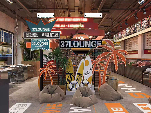 餐厅|注重舒适、时尚和质感的完美融合