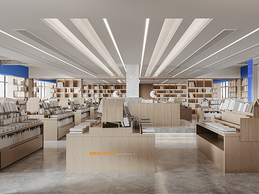 现代书店CR8.2渲染作品/靠背视觉表现