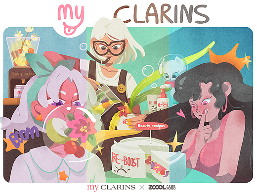 # my CLARINS 寻找天然好食肌 #Beauty Recipe