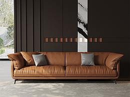设计日常 / 意式沙发渲染