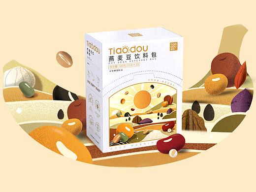包装设计 │ 香蕉设计 ╳ Tiaodou调豆