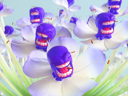 Flower Blossom 一些三维世界里的花