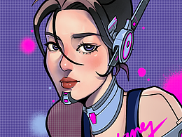 賽博朋克自畫像