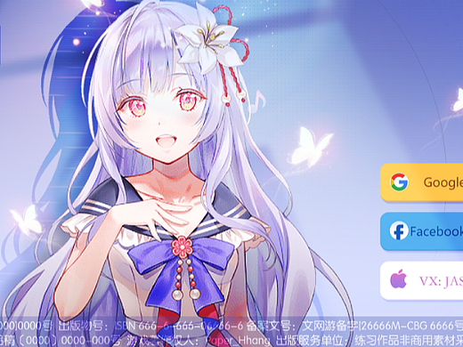 【JACK游戏UI】二次元、欧美风界面logo手绘交互设计