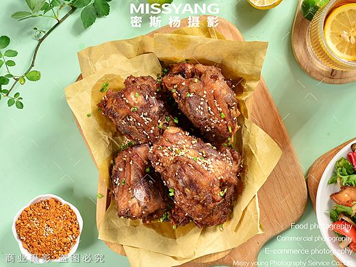 沈阳炸鸡架小吃鸡架子摄影|美食产品拍摄|×郑州密斯杨