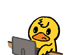LT DUCK小黄鸭打工人力力表情包