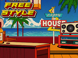 80年代小酒馆视觉设计