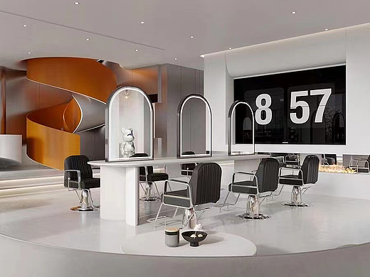 工装沙龙设计案例丨让空间脱颖而出