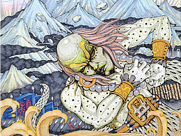 山海经·水神共工怒撞不周山