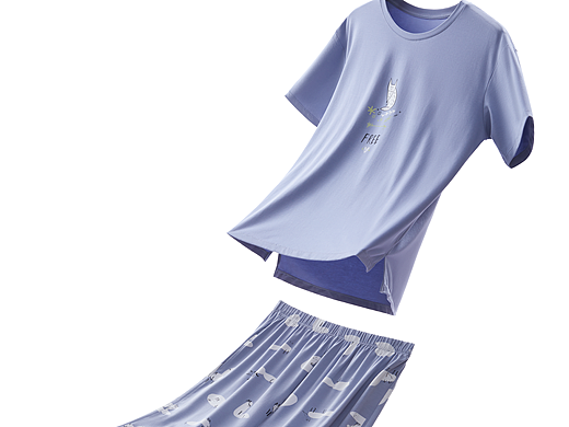 拍摄加修图 服装 挂拍 白底 造型 家居服 睡衣 套装