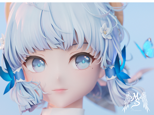 MsDreamm 原神 神里绫华(花时来信)