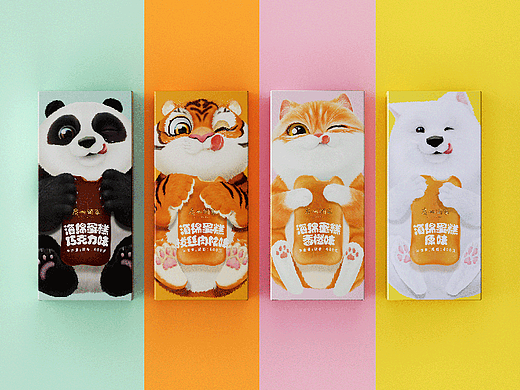 广州酒家×小红马 | 这样的海绵蛋糕，一眼就萌化了（个人主页-ZNjMxMzE3NTY=） - 包装 - 站酷设计师深圳小红马设计原创素材 - 站酷ZCOOL