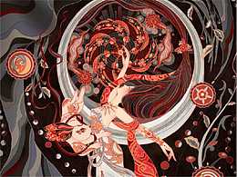 复古插画