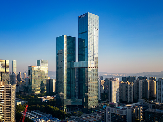 航拍商业_深圳湾创新中心