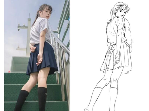 人物速写打卡挑战day1