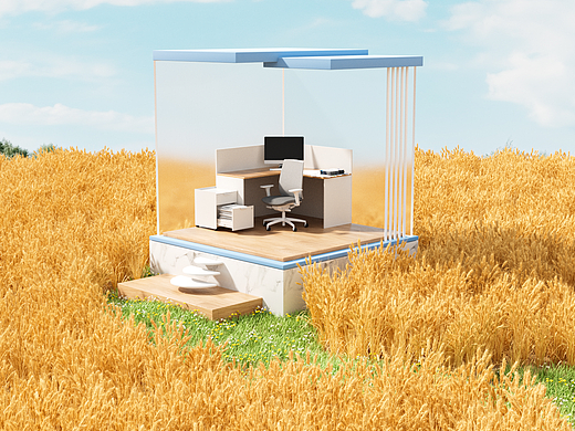 3D产品展示动画【麦秸杆系列】②