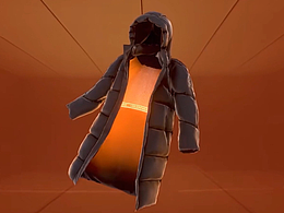 YISHION以纯暖芯羽绒服三维视频制作