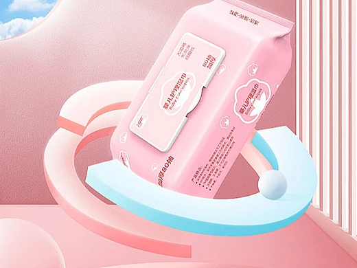 婴儿湿巾详情页