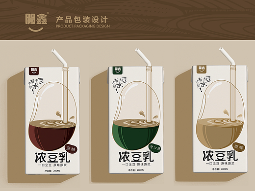 一口全豆，原味原浆，自然之味，中国滋味，