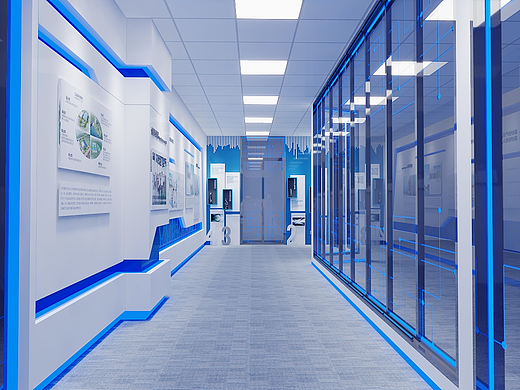 细胞展厅3D效果图