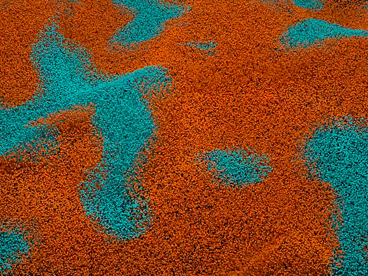 三维粒子和二维粒子的效果