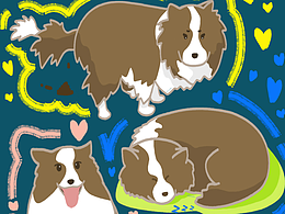 修勾 | 狗狗的1天