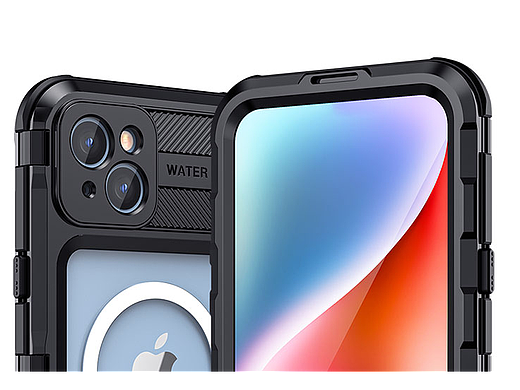 亚马逊产品排版渲染设计-iPhone14系列金属款手机壳