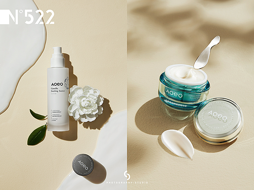 护肤摄影 | AOEO山茶花系列&522studio