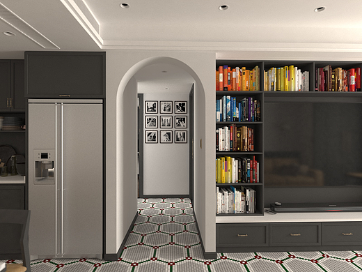 95平方米住宅室内设计（六）