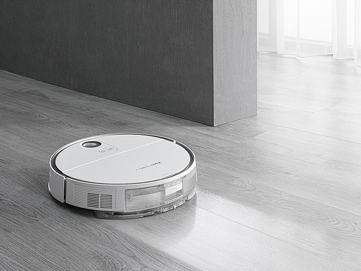 简约中性灰家居场景 丨 360扫地机拍摄