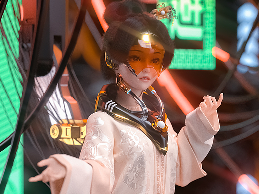 虚拟数字赛博朋克-小梦