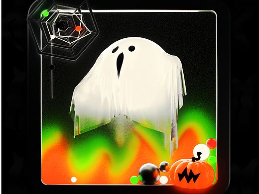 万圣节🎃小鬼来捣蛋咯～