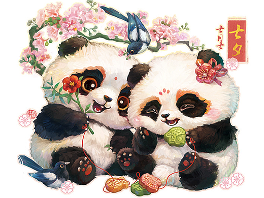【七月七】过七夕.乞巧节