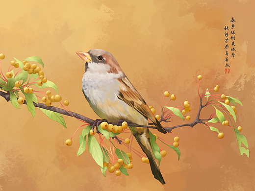 麻雀也有明天~（个人主页-ZNjM4NjUxMDA=） - 商业插画 - 站酷设计师陆川_c原创素材 - 站酷ZCOOL