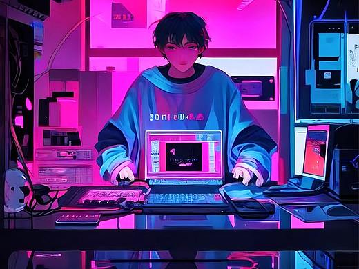 IA少年——霓虹城市