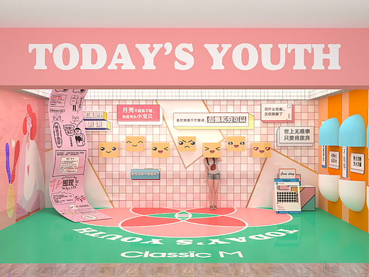 商场空铺电梯间