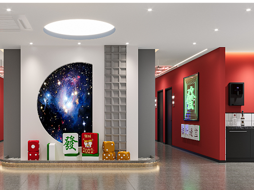 工装||国潮麻将馆