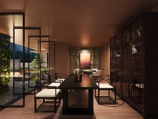 团队新做会所棋牌室