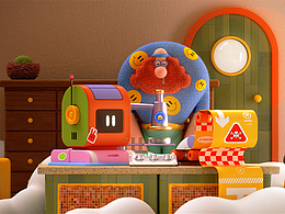 三維卡通場景設(shè)計