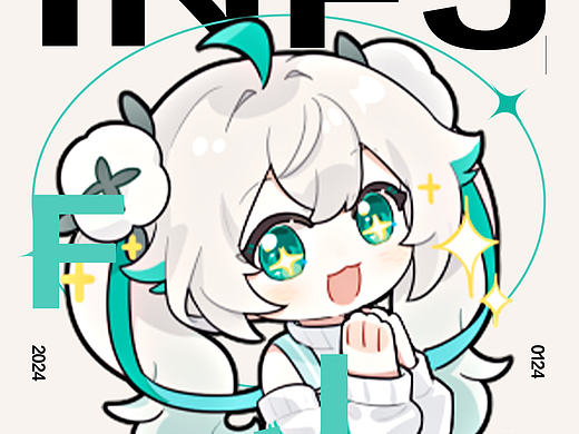 海報(bào)練習(xí)分享/mbti系列/infj（個(gè)人主頁(yè)-ZNjc2NjY0OTY=） - 海報(bào) - 站酷設(shè)計(jì)師菠蘿不捶雪原創(chuàng)素材 - 站酷ZCOOL