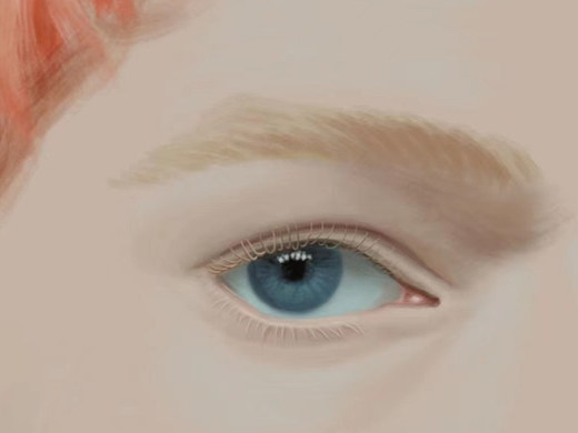 质感插画打卡挑战第八天人物质感