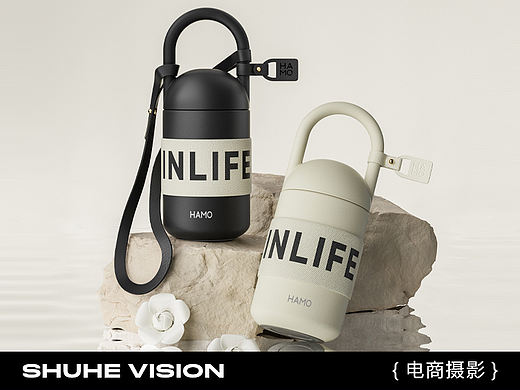 保温杯随手杯渲染丨述禾集