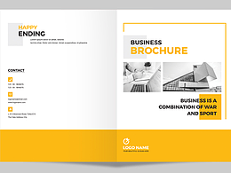 高級感企業(yè)公司品牌宣傳畫冊psd素材模板 Vol.5